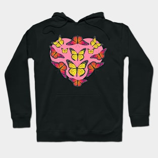 Butterfly Love Heart Hoodie